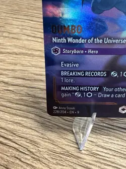 ~Disney Lorcana ENCHANTED Dumbo Ninth Wonder Of The Universe 228/204 - Image 5