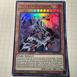 Majesty Hyperion GFP2-EN007 1st Edition Ultra Rare :YuGiOh Trading Card Game TCG - Image 1