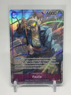 One Piece Card Game Paulie (Alternate Art) OP03-066 Super Rare NM English - Image 1