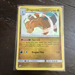 DRAGONITE - 119/181 - Sun & Moon Team Up - HOLO - RARE - Pokemon Card - NM - Image 1