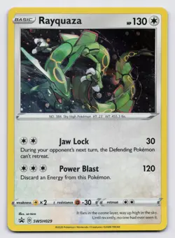 Rayquaza - Holo Promo SWSH: Sword & Shield Promo Cards SWSH029 NM - Image 1