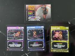 Hangman Adam Page Supershow Card Set SRG Universe AEW OOP Rare - Image 1