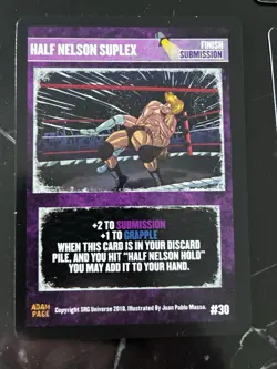 Hangman Adam Page Supershow Card Set SRG Universe AEW OOP Rare - Image 3