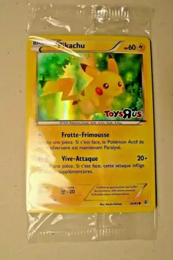 Pikachu 26/83 FRENCH CARD 20th Anniversary GENERATIONS Toys"R"Us Card MINT! - Image 1