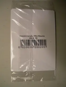 Pikachu 26/83 FRENCH CARD 20th Anniversary GENERATIONS Toys"R"Us Card MINT! - Image 2