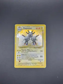 Pokemon Cards Machamp and Magneton Base Set HP - Image 4