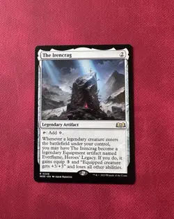 The Irencrag - NM - MTG Wilds of Eldraine - Magic the Gathering - Excellent - Image 1