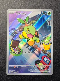 Pokemon TCG - Turtwig [MEP 040] 30th Anniv. First Partner Series 1 Promo Card NM - Image 1