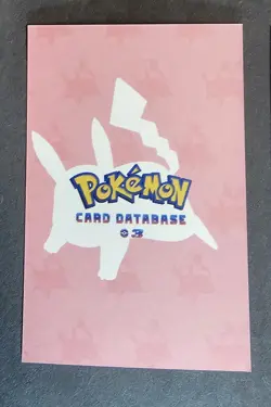 AZURILL - POKEMON CARD DATABASE 3 CCG FOIL - Image 2