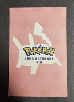 CASTFORM - POKEMON DATABASE 3 FOIL CARD - Image 2