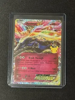 Pokemon Xerneas EX 97/146 Celebrations Classic Collection Holo 170 HP Card - Image 1