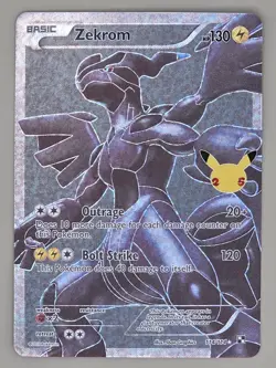 Pokemon TCG Zekrom Celebrations Classic Collection Holo Ultra Rare Card 114/114 - Image 3