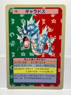 2 SET! Gyarados Blue & Green Back Topsun 1995 Japanese Pokemon Cards EX+! - Image 4