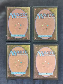 4X Library of Leng Magic The Gathering 2- Revised 2- 4th Edition NM See Pics - Image 2