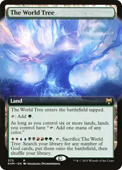 MTG The World Tree Extended Art - Kaldheim #373 - Image 1