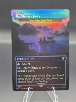 Magic MTG Bucklebury Ferry - Oboro, Palace in the Clouds - LTR FOIL - Image 1