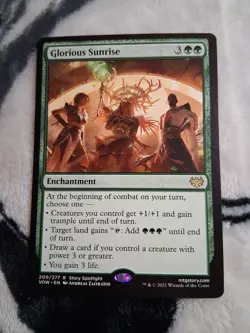 MTG Glorious Sunrise Innistrad: Crimson Vow 200/277 Regular Rare - Image 1