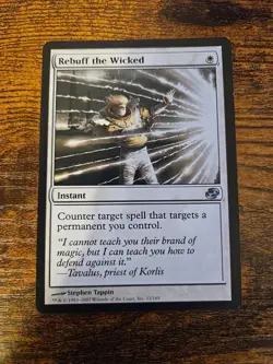 MtG Rebuff the Wicked 12/165 Planar Chaos Regular Uncommon - Image 1