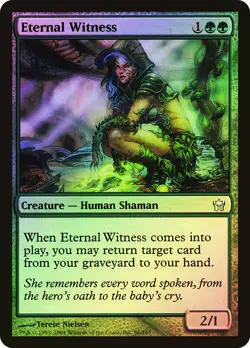 MTG FOIL Eternal Witness - Fifth Dawn #086 - Image 1