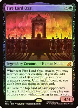 Fire Lord Ozai Foil Avatar: The Last Airbender NM MTG - Image 1
