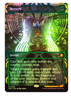Berserk - Foil Secrets of Strixhaven MTG - Image 1