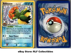2006 Pokemon, EX Holon Phantoms, #19/110 Bellossom, Rare - Image 1