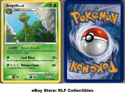 2009 Pokemon, Platinum Arceus, #30/99 Sceptile, Rare (b) - Image 1