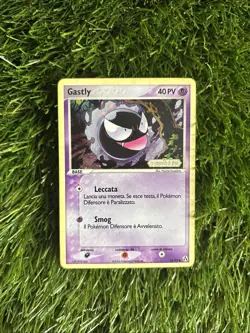 Gastly Pokemon TC EX Legend Maker Reverse Holo timbrato 52/92 Italiano - Image 1