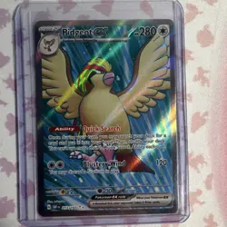 Pokemon Pidgeot ex 217/197 SV03 Obsidian Flames Ultra Rare Holo 280 HP English - Image 1