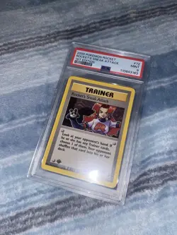2000 Pokemon *1ST EDITION Trainer* Rocket’s Sneak Attack PSA 9 72/82 NON-HOLO - Image 1