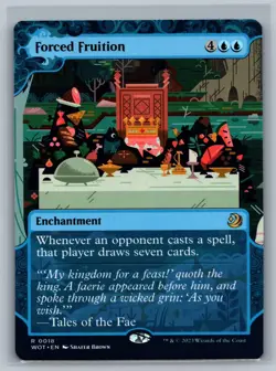 Magic MTG Wilds of Eldraine: Enchanting Tales Forced Fruition #0018 TCG CCG - Image 1