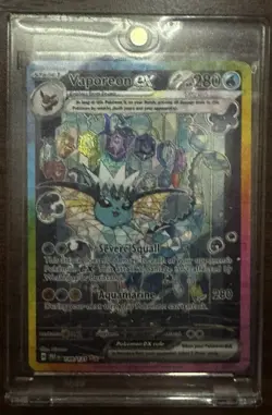 Vaporeon ex Pokemon TCG Special Illustration Rare Holo 149/131 Prismatic Evolut… - Image 1