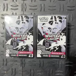 2x Pokemon TCG Scarlet Violet White Flare Booster Bundle NEW FACTORY SEALED - Image 1