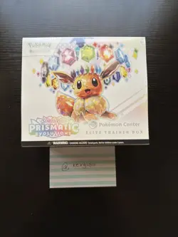 Pokemon Prismatic Evolutions Pokemon Center ETB New & Sealed - Image 1