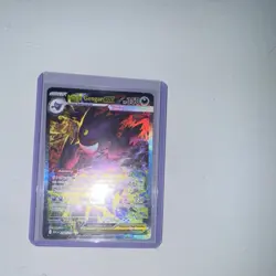 Pokemon Mega Gengar ex 284/217 Phantasmal Flames Pack Fresh Near Mint - Image 2
