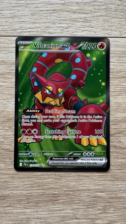 Pokemon Volcanion EX 171/159 - SV09:Journey Together Ultra Rare Holo Full Art NM - Image 1