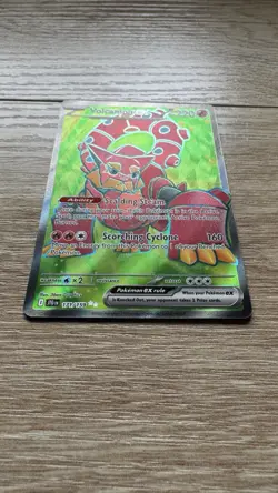 Pokemon Volcanion EX 171/159 - SV09:Journey Together Ultra Rare Holo Full Art NM - Image 2