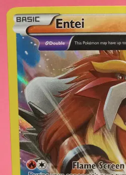 Pokemon TCG Entei 15/98 XY Ancient Origins Holo Rare Lightly Played - Image 4