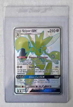 Pokemon TCG Scizor GX SV72/SV94 Hidden Fates: Shiny Vault Holo Rare 2019 NM - Image 1