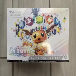 Pokemon Scarlet & Violet Prismatic Evolutions Elite Trainer Box - Image 1