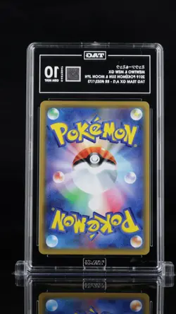 Mewtwo & Mew GX #052/173 Pokemon Miracle Twin Japanese TAG 10 Gem Mint 7a - Image 2