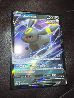 Umbreon V - SWSH203 - Promo - Sword & Shield Promo - Holo NM/M - SWSD - Image 2