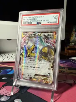 Pokemon TCG Metagross EX 101/XY-P Promo Special Pack Silver Holo Japanese PSA 7 - Image 1