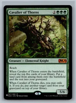 Magic The Gathering The List Reprints Cavalier of Thorns #167/280 MTG TCG CCG - Image 1