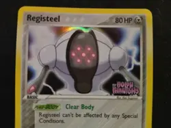Pokemon Registeel 29/110 Ex Holon Phantoms Stamped Holo ENG - Image 3