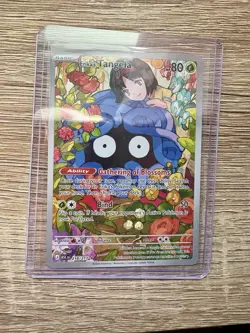 Erika’s Tangela 218/217 Pokemon TCG Ascended Heroes Illustration Rare English NM - Image 1