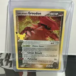 Pokemon 25th Anniversary Team Magma's Groudon 9/95 Holo Rare Celebrations NM - Image 1