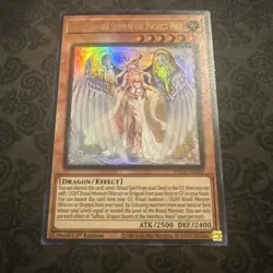 Saffira Dragon Queen of the Voiceless Voice PHNI-EN020 Ultra Rare 1st Yugioh - Image 1