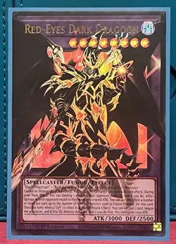 YuGiOh / RA05-EN141 / Red-Eyes Dark Dragoon / Extended Art - Ultra Rare 1st Ed. - Image 1
