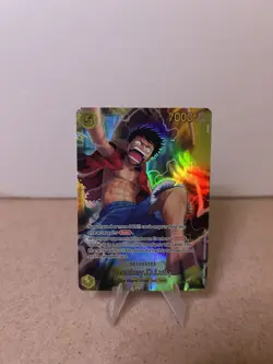 One Piece TCG Monkey.D.Luffy OP15-119 SEC NM - Image 1